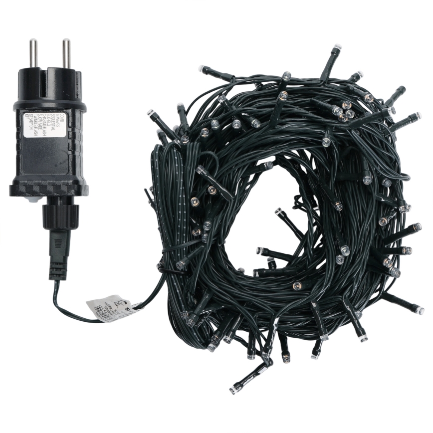 Aigostar - LED-Außen-Weihnachtslichterkette, 150 LEDs, 8 Funktionen, 18 m, IP44, mehrfarbig
