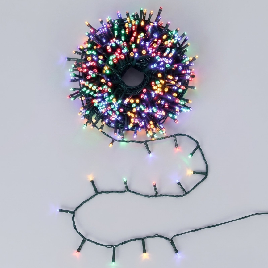 Aigostar - LED-Außen-Weihnachtslichterkette 1500xLED/8 Funktionen 78m IP44 mehrfarbig