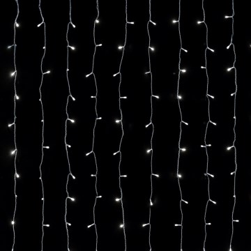Aigostar - LED-Außen-Weihnachtslichterkette 234xLED 1,2x1,8m IP44 kaltweiß