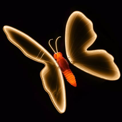 Aigostar - LED-Außendekoration 504xLED IP44 warmweiß Schmetterling