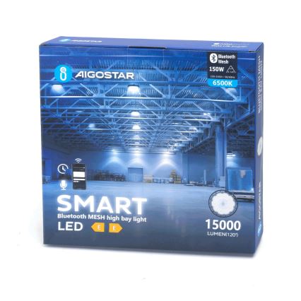 Aigostar - Dimmbare LED-Hochleistungs-Außenleuchte MESH High Bay LED/150W/230V 6500K IP65