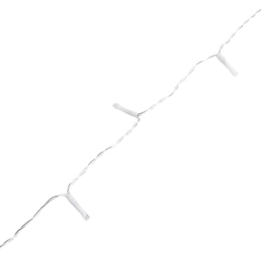 Aigostar - LED Catena luminosa natalizia per esterni 120xLED/8 funzioni 3,9x1,2m IP44 bianco freddo