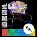Aigostar - LED Catena natalizia da esterno 400xLED/8 funzioni 20m IP44 multicolore