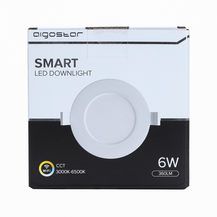Aigostar - LED da incasso dimmerabile LED/6W/230V Wi-Fi  d. 11,5 cm