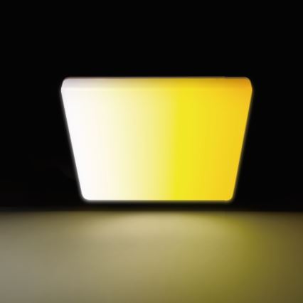 Aigostar - Dimmbare LED-Deckenleuchte für das Badezimmer LED/18W/230V 3000K-6500K IP54 + Fernbedienung