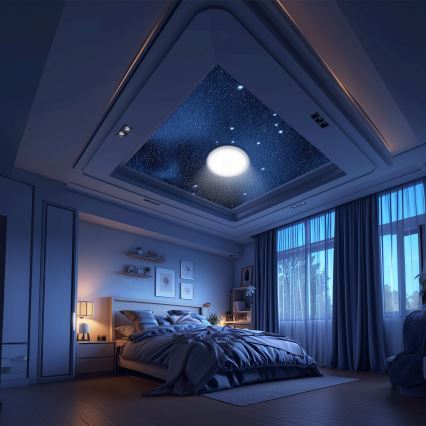 Aigostar - LED-dimmbare Deckenleuchte MESH LED/36W/230V 3000-6500K Ø 49,5 cm + Fernbedienung