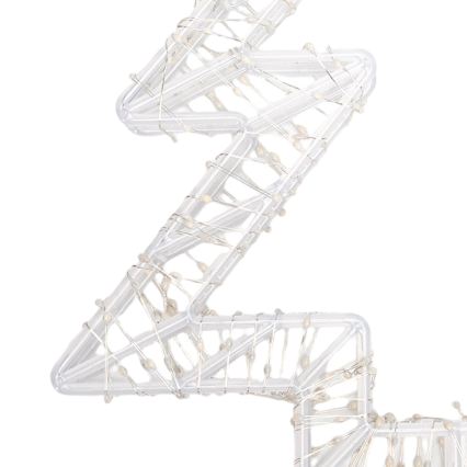 Aigostar - décoration LED de Noël extérieure 540xLED/6W/230V IP44 blanc chaud sapin 45cm