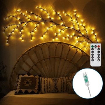 Aigostar - LED Decorazione da muro 144xLED/5W/5V bianco caldo