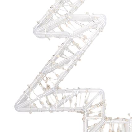 Aigostar - Decorazione natalizia da esterno a LED 540xLED/6W/230V IP44 bianco caldo, albero da 45 cm