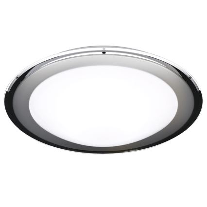 Aigostar - LED dimmbare Deckenleuchte LED/60W/230V 2700-6500K Ø 52,7 cm Chrom + Fernbedienung
