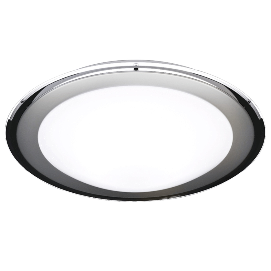 Aigostar - LED dimmbare Deckenleuchte LED/60W/230V 2700-6500K Ø 52,7 cm Chrom + Fernbedienung