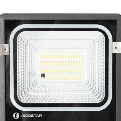 Aigostar - LED Proiettore solare dimmerabile LED/50W/3,2V 1200mAh 3000K/4000K/6500K IP66 + telecomando