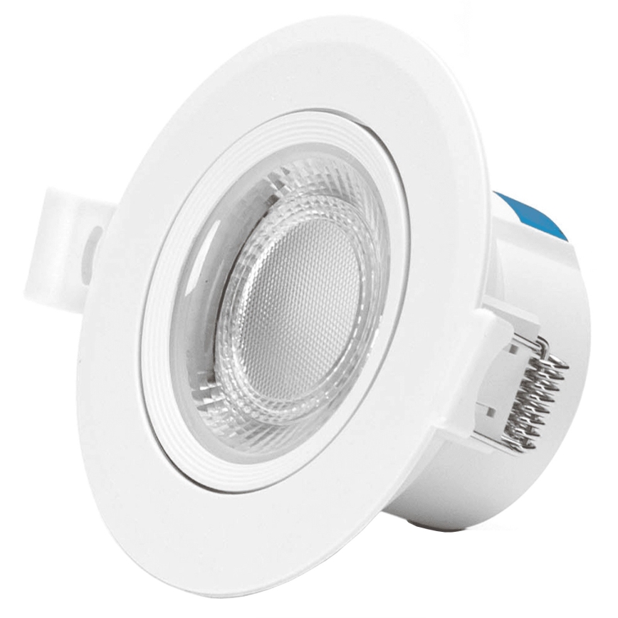 Aigostar - LED-Einbauleuchte LED/5W/230V 6500K Ø 8,5 cm weiß