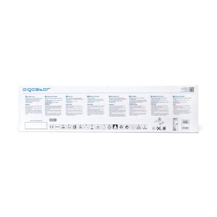 Aigostar - LED-Einbaupanel LED/50W/230V 6500K 120x30cm weiß