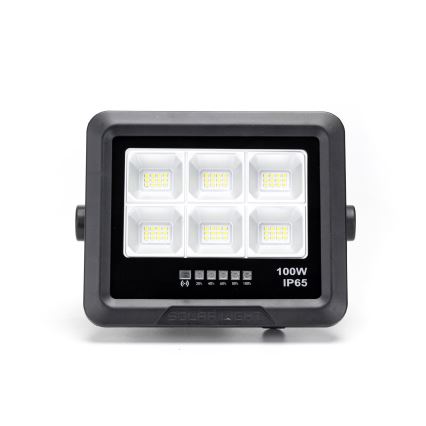 Aigostar - LED Faro solare dimmerabile LED/100W/3,4V IP65 10000 mAh + telecomando