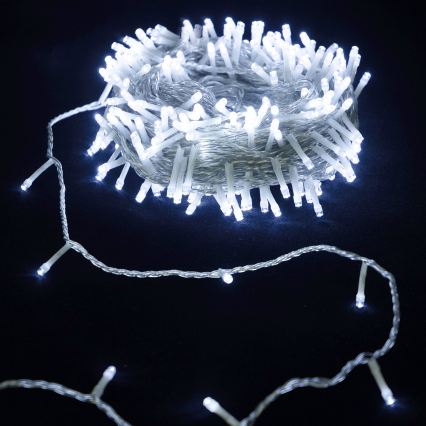 Aigostar - LED Guirlande de Noël 30xLED/3xAA 3,3m blanc froid