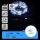 Aigostar - LED Guirlande extérieure 100xLED/8 modes/3xAA 10,3m IP44 blanc froid