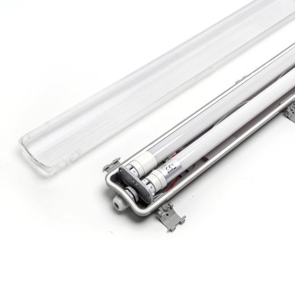 Aigostar - LED Hochleistungs-Leuchtstofflampe 2xG13/18W/230V 4000K 127,6 cm IP65