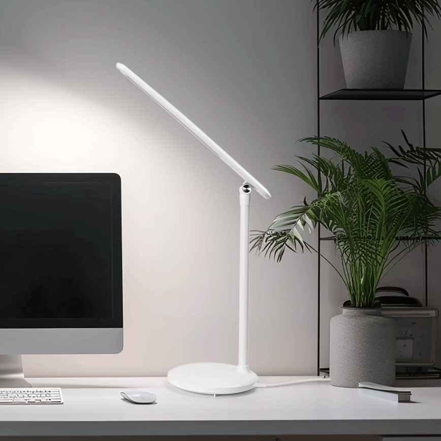 Aigostar - LED Lampada da tavolo touch ricaricabile e dimmerabile LED/3W/5V 1200mAh 3000/4000/6500K