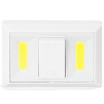 Aigostar - LED Lampada notturna portatile LED/4xAAA 6500K