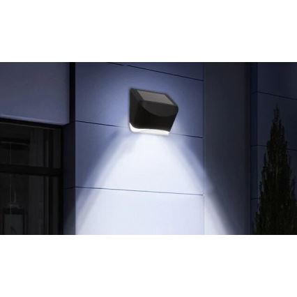 Aigostar - LED Lampada solare da esterno con sensore LED/0,12W/2V IP44