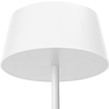 Aigostar - Lampe de bureau LED RGBW dimmable avec prises et port USB LED/4,6W/230V 3000/4000/6500K blanche