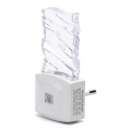 Aigostar - LED Luce notturna con sensore crepuscolare LED/0,2W/230V 3000K