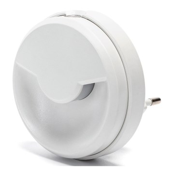 Aigostar - LED Luce notturna con sensore crepuscolare LED/0,5W/230V 3000K