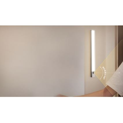 Aigostar - Illuminazione LED ricaricabile per mobili con sensore LED/1,5W/5V 4000K