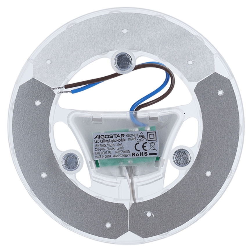Aigostar - LED-Magnetmodul LED/18W/230V 3000K