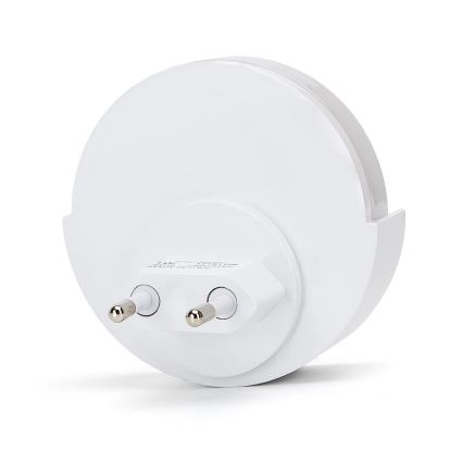 Aigostar - LED-Nachtleuchte mit Dämmerungssensor LED/1W/230V 6500K rund
