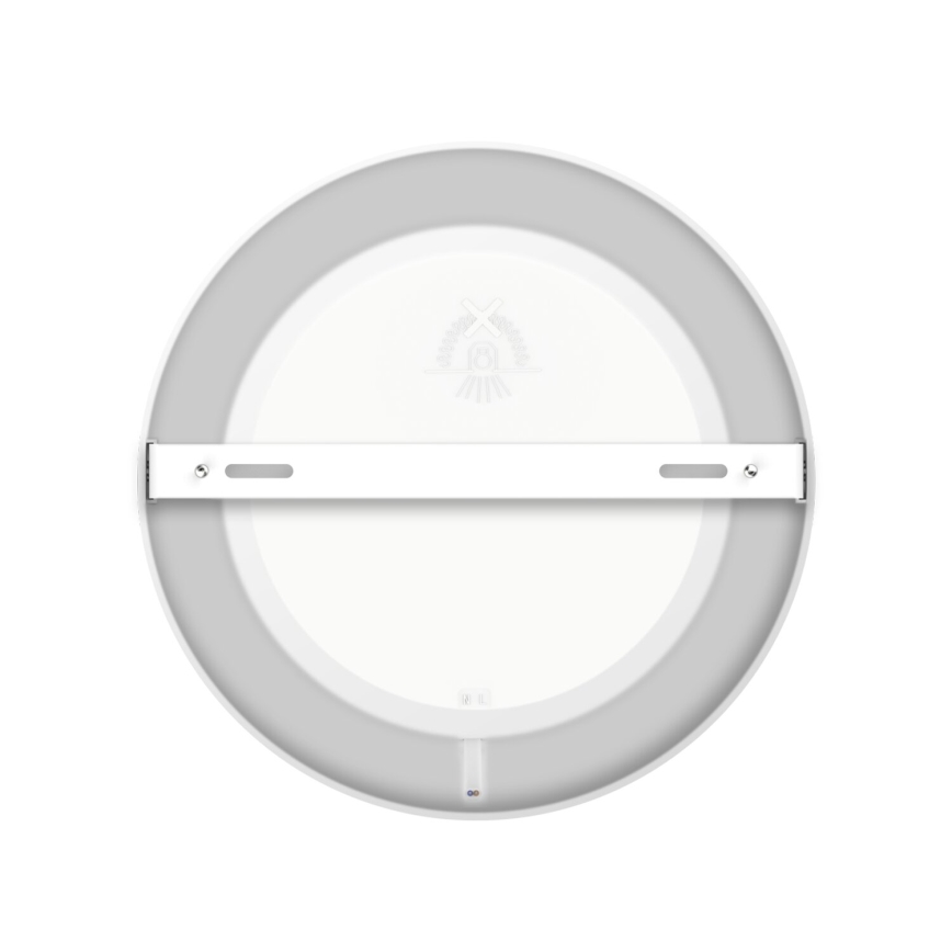 Aigostar - LED Plafoniera LED/12W/230V diametro 17,4 cm 4000K bianco