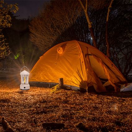 Aigostar - LED Portatile campeggio lampada LED/3W/3xAA