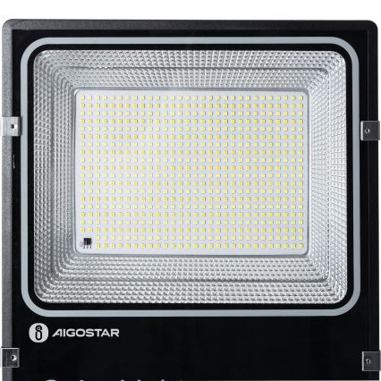 Aigostar - LED projecteur solaire LED/200W/3,2V 3600mAh 3000K/4000K/6500K IP66 + télécommande