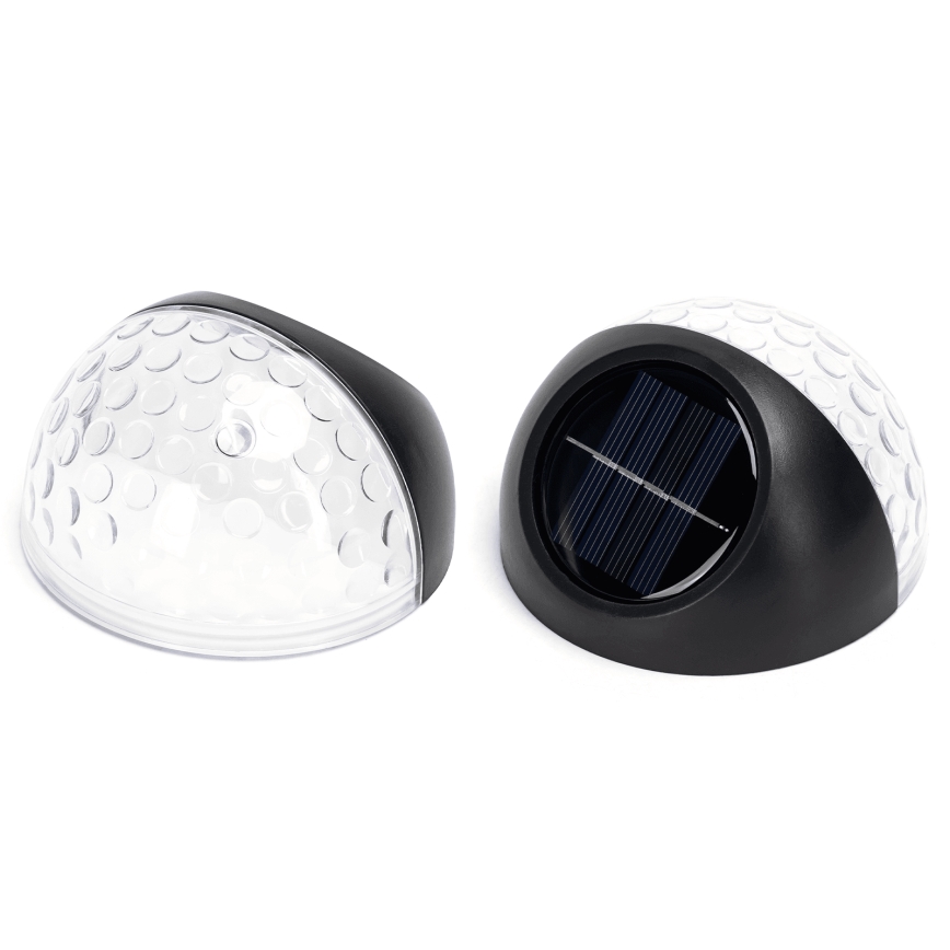 Aigostar - LED RGB Applique solare LED/2W/1,2V nero IP44