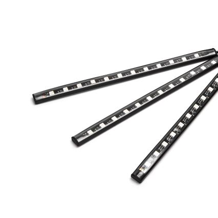 Aigostar - LED RGB dimmbare Streifen fürs Auto LED/4,5W/5V + Fernbedienung
