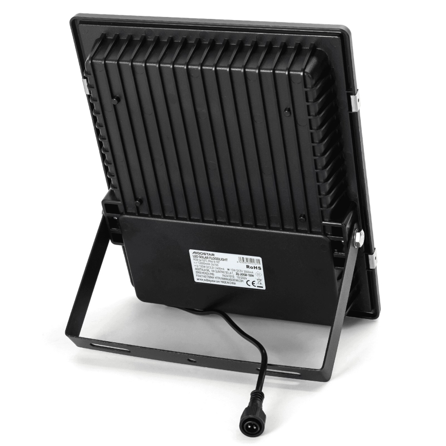 Aigostar - LED RGB Faro solare dimmerabile LED/150W/3,2V IP66 + telecomando
