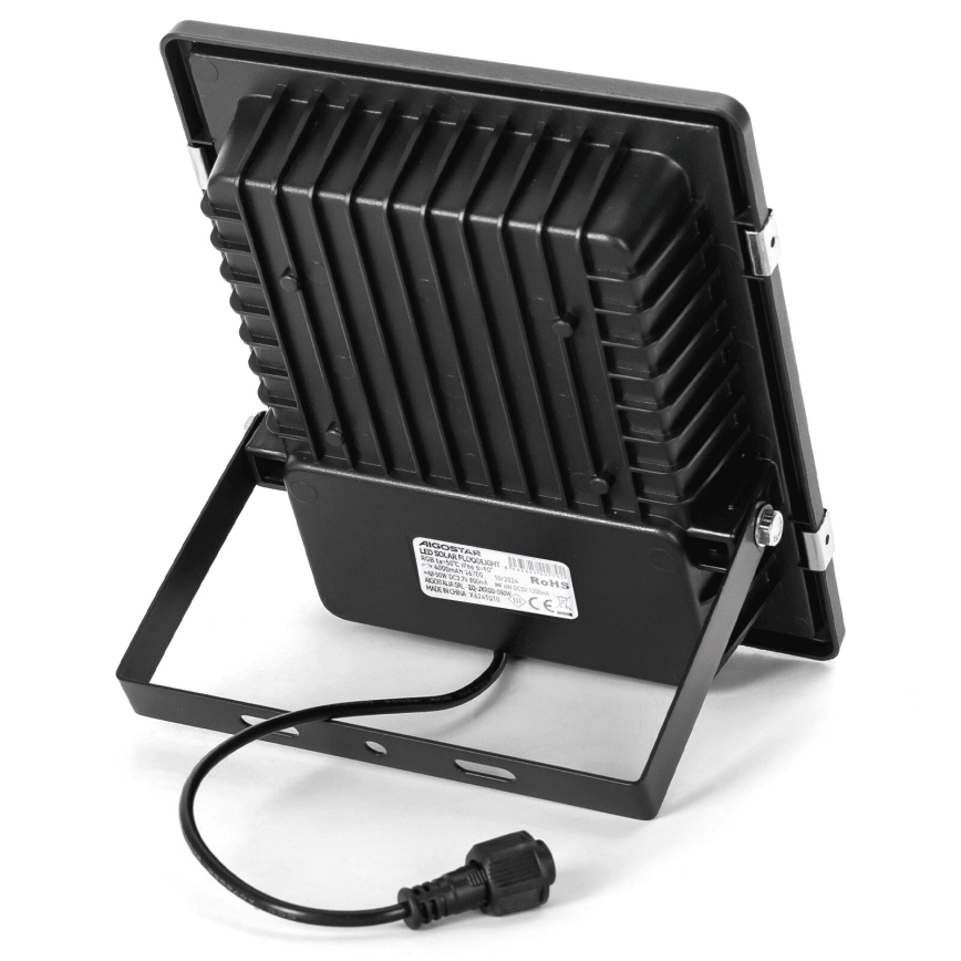 Aigostar - LED RGB Faro solare dimmerabile LED/50W/3,2V IP66 + telecomando