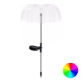 Aigostar - LED RGB Lampada solare decorativa LED/0,03W/1,2V 300 mAh 70cm IP44