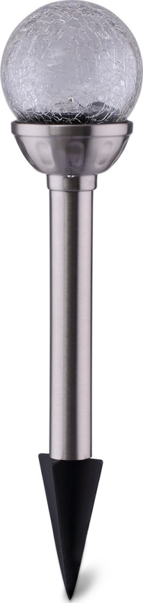Aigostar - LED-RGB-Solarleuchte LED/0,08W/2V IP44 200 mAh