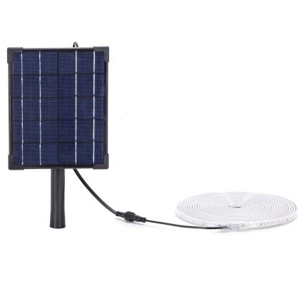 Aigostar - LED RGB Striscia solare dimmerabile LED/5W/3,2V 5+2m IP65 + telecomando