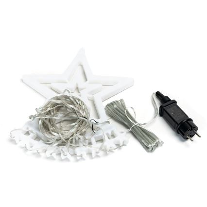 Aigostar - LED RGBICW Smarte Außen-Weihnachtsdekoration MESH 250xLED/230V 2,5m IP44 + Fernbedienung