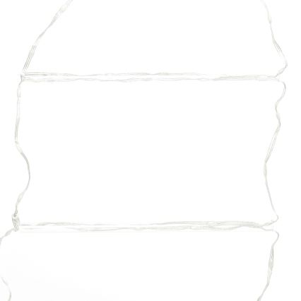 Aigostar - Décoration de Noël intelligente d'extérieur MESH LED RGBICW 150 LED/230 V 3 m IP44 + télécommande