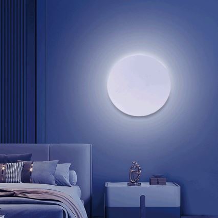 Aigostar - LED RGBW Applique dimmerabile MESH Smart LED/12W/230V 2700-6500K bianco + telecomando
