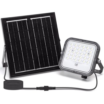 Aigostar - LED RGBW Faro solare dimmerabile LED/50W/3,4V IP66 + telecomando