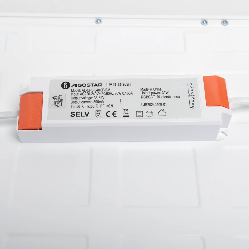 Aigostar - LED RGBW Pannello dimmerabile fisso MESH LED/36W/230V 60x60 cm