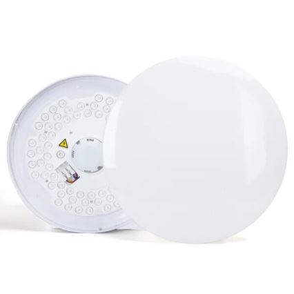 Aigostar - LED RGBW Plafoniera dimmerabile da bagno MESH Smart LED/18W/230V 3000-6500K IP44 + telecomando