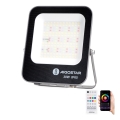 Aigostar - LED RGBW Proiettore dimmerabile MESH Smart LED/30W/230V 6500K IP65 + telecomando