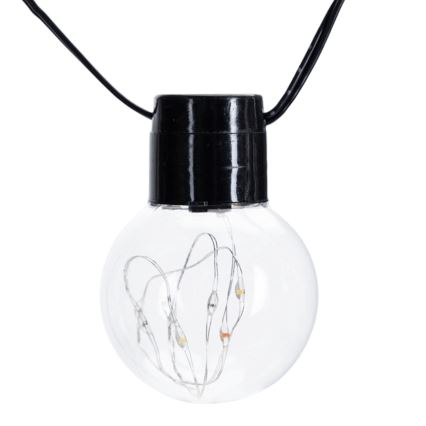 Aigostar - LED-Lichterkette für den Außenbereich, 160 LEDs, 10 m, IP44, mehrfarbig