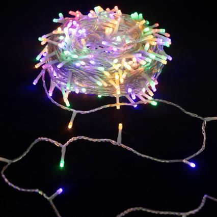 Aigostar - LED-Außen-Weihnachtslichterkette 400 LEDs/8 Funktionen 20 m IP44 mehrfarbig